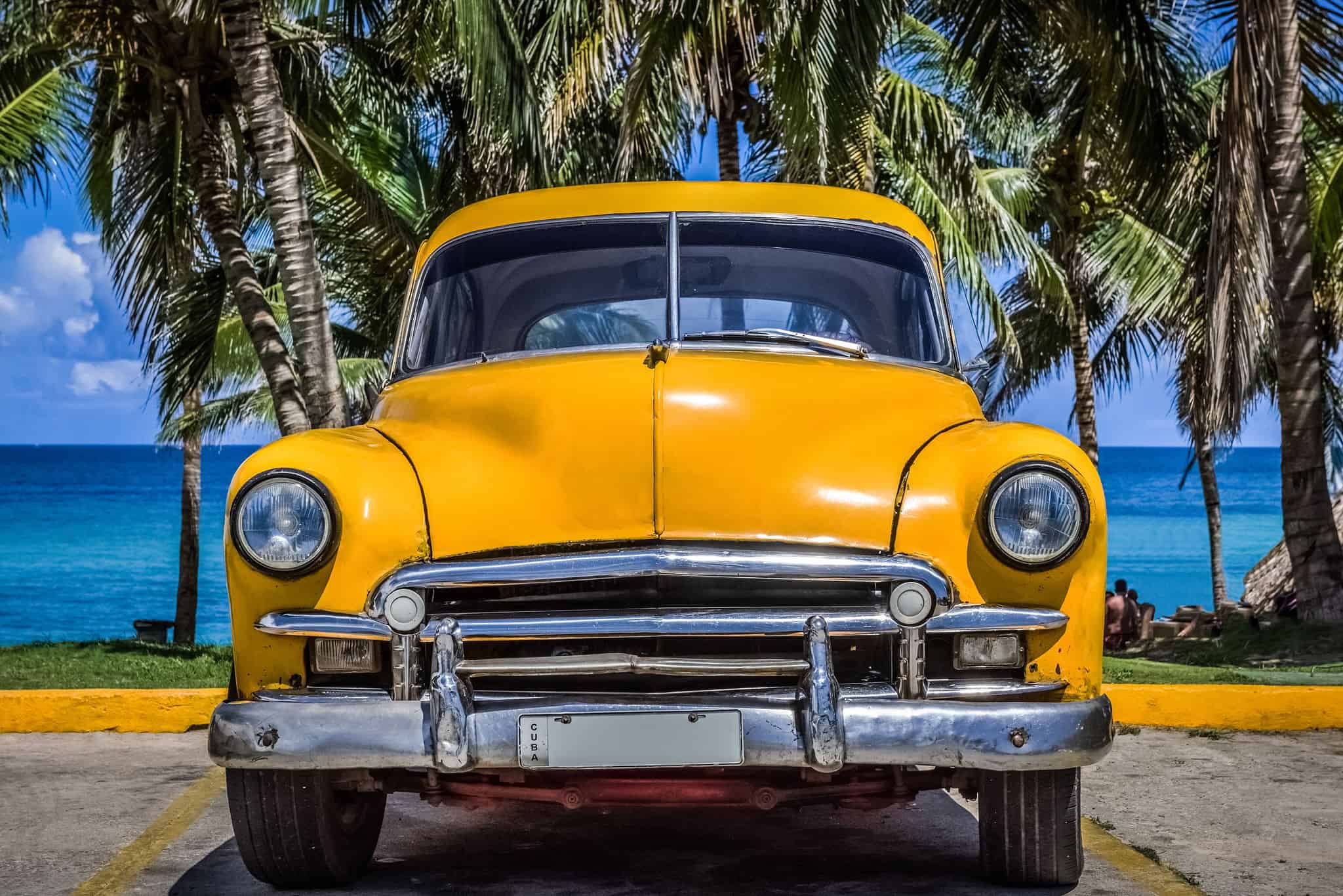 Cuba vintage car