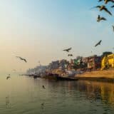 Varanasi Ganges in the morning