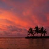 Sunset in Samoa
