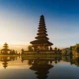 Balinese temples in Indonesia