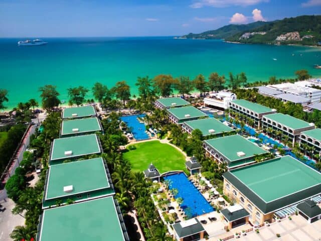Phuket Graceland Resort aerial view