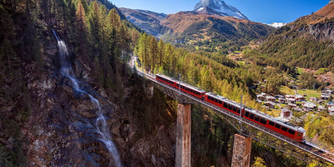 Switzerland by Train with Flights