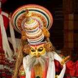 Southern India's famous Kathakali dance