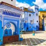 The blue city of Chefchaouen in Morocco